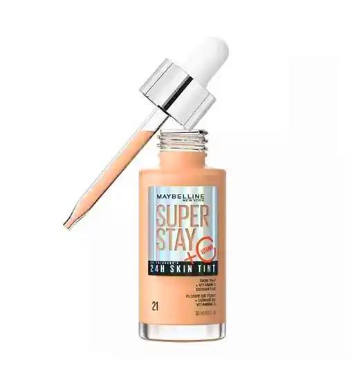 Maybelline - Serum Makeup Base SuperStay 24H Skin Tint + Vitamin C - 21